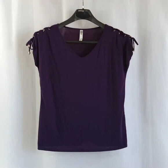 Per Seption Concept size medium purple shirt * - Picture 1 of 9